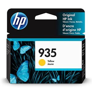 hp original 935 yellow ink cartridge | works with officejet 6810; officejet pro 6230, 6830 series | c2p22an