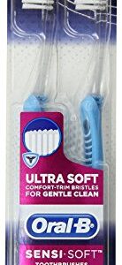 Oral-B Sensi-Soft Toothbrush, Extra Soft, 2 Count