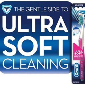 Oral-B Sensi-Soft Toothbrush, Extra Soft, 2 Count