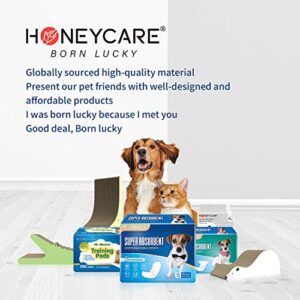 HONEY CARE All-Absorb 20 Count Cat Litter Pads, 17.1 by 11.8-Inch