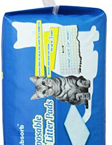 HONEY CARE All-Absorb 20 Count Cat Litter Pads, 17.1 by 11.8-Inch