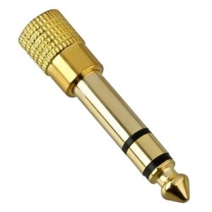 Sennheiser 1/4" Adapter - 549346 Authentic Genuine 6.35mm Adapter Jack - 3.5mm (1/8 Inch) to (1/4 Inch)