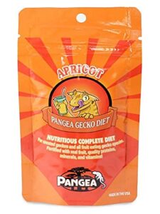 pangea fruit mix apricot complete crested gecko food 2 oz