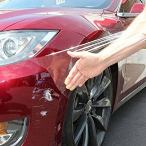 VViViD Clear Paint Protection Scratch Resistant Vinyl Wrap Film (12 Inch x 60 Inch)