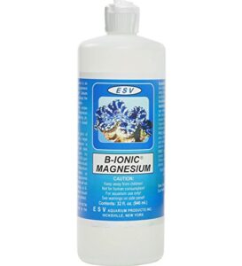 esv aquatics b-ionic magnesium liquid supplement for coral reef salt water aquariums, 32 ounce