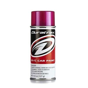 duratrax polycarb spray metallic burgundy 4.5 oz dtxr4267