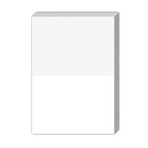greeting cards - 5x7 inches heavyweight blank white card paper- half-fold design - perfect for birthday invitations, wedding, holiday, notes, anniversary and all occasions - bulk pack of 100 cards