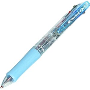 Pilot 4 Colors Ballpoint Pen, Acroball 4 Extra Fine, Black, Red, Blue & Green (Bkab-45EF-CSL)