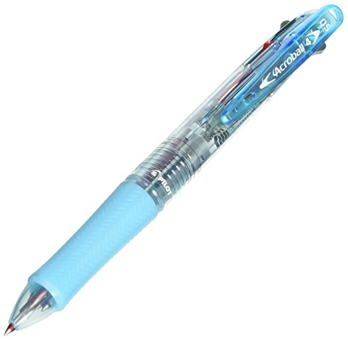 Pilot 4 Colors Ballpoint Pen, Acroball 4 Extra Fine, Black, Red, Blue & Green (Bkab-45EF-CSL)