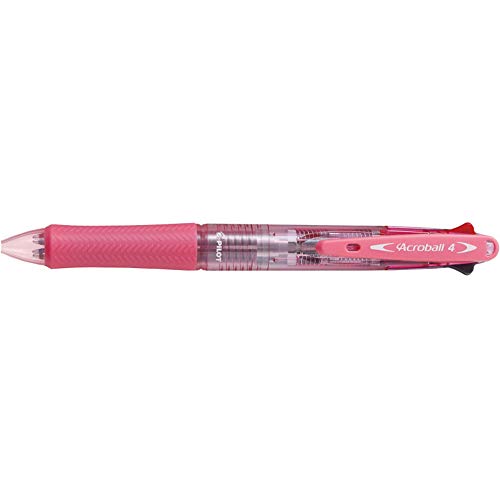 PILOT 4 Colors Ballpoint Pen, Acroball 4 Fine, Black, Red, Blue & Green (BKAB-45F-CSP)