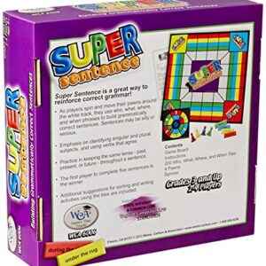 Learning Advantage 6006 Super Sentence Game, Grade: 2 to 4, 9" Height, 2.5" Width, 8.5" Length