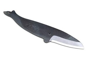 yoshihiro shiroko high carbon steel kurouchi kujira whale japanese utility knife (type e) made in japan