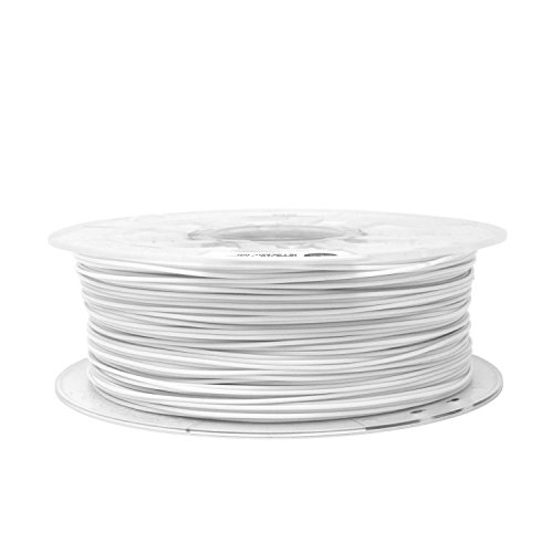 Gizmo Dorks 1.75mm Acetal Delrin Filament POM 1kg / 2.2lbs for 3D Printers, White