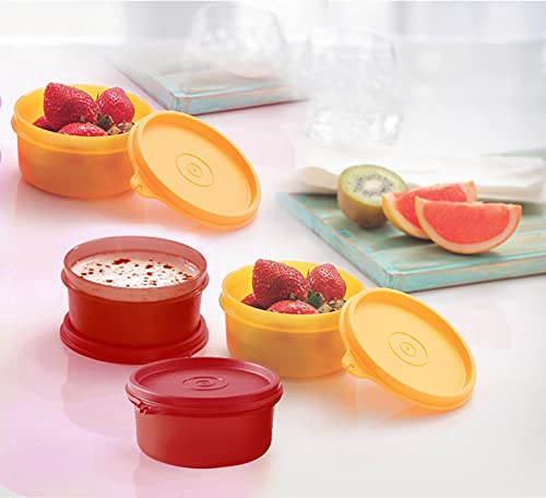 Tupperware Tropical Twin Round (Set Of 4)