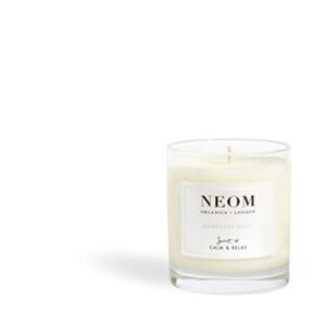 NEOM- Complete Bliss Scented Candle, 1 Wick | Blush Rose, Lime & Black Pepper | Essential Oil Aromatherapy Candle | Scent to De-Stress