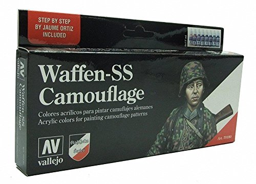 Vallejo Waffen-SS Camouflage Set, 17ml