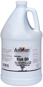 animed fish oil cold water fish oil for horses, 1-gallon