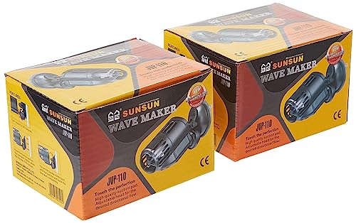 SunSun JVP-110 528-GPH Wavemaker Pumps, 2-Pack, Black