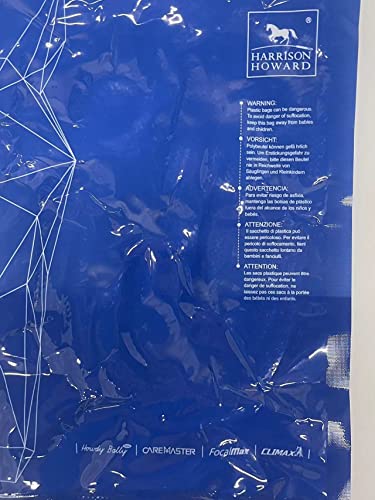 Harrison Howard Climax Horse Sheet Waterproof/Fleece Lining Horse Blanket with Hi-Vis Features Superb Night Safty on Road-Nautical Blue