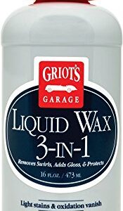 Griots Garage 11013 Liquid Wax 3-In-1 16oz