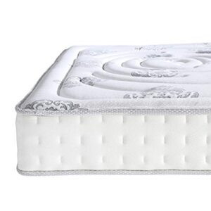 Classic Brands Decker Memory Foam and Innerspring Hybrid 10-Inch Mattress | Bed-in-a-Box Twin XL