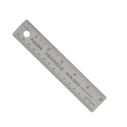 Merangue 6-Inch/15cm Stainless Steel Ruler (1013-5201-00-000)