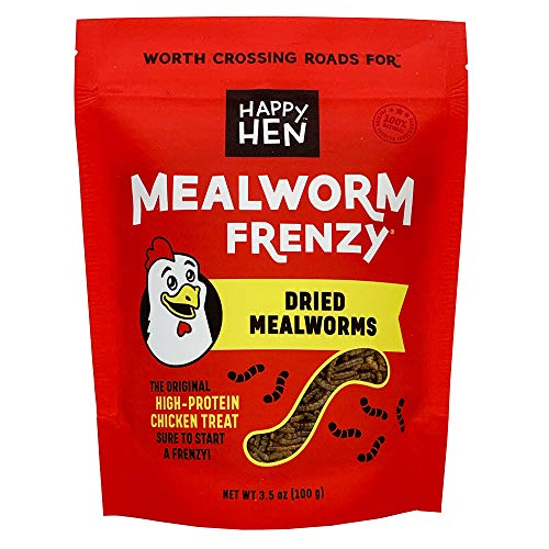 Poultry Treats, Mealworm, 3.5-oz.