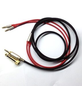 newfantasia replacement audio upgrade cable for sol republic master tracks hd v8 / v10 / v12 / x3 headphones