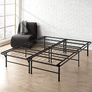 best price mattress 14 inch premium steel bed frame/platform bed,king