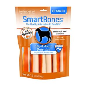 smartbones chicken dog chews hip joint (16 sticks)