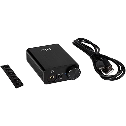 FiiO Headphone Amps Portable DAC USB Type-C coaxial 384kHz/32bit (E10K-TC black)