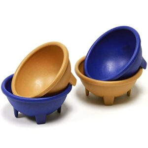 chef craft classic salsa/drip bowls, 12 ounce 2 piece set, color may vary