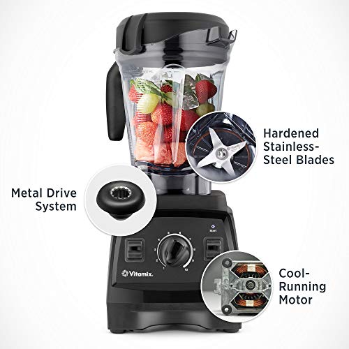 Vitamix, Red 7500 Blender, Professional-Grade, 64 oz. Low-Profile Container