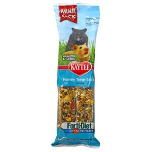 kaytee forti-diet pro health hamster/gerbil honey stick value 8oz