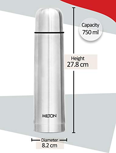 MILTON Thermosteel Flask, 750Ml (Ec-Tms-Fis-0046_Steel)