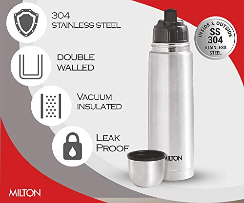 MILTON Thermosteel Flask, 750Ml (Ec-Tms-Fis-0046_Steel)