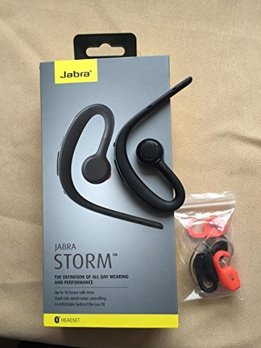 Jabra Storm Bluetooth Headset - Black (US Version)