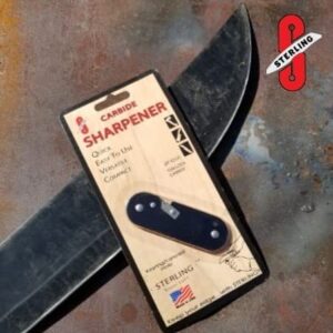 Sterling Sharpener Black Knife sharpener, 3" x 1" x 0.5"