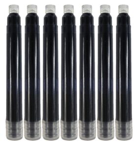 gullor ink cartridges fit jinhao foutain pen, black ink, set of 25 pcs