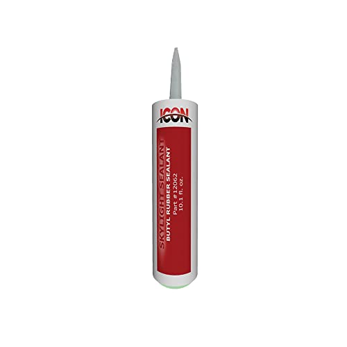 ICON 12062 Skylight Rubber Butyl Sealant - White