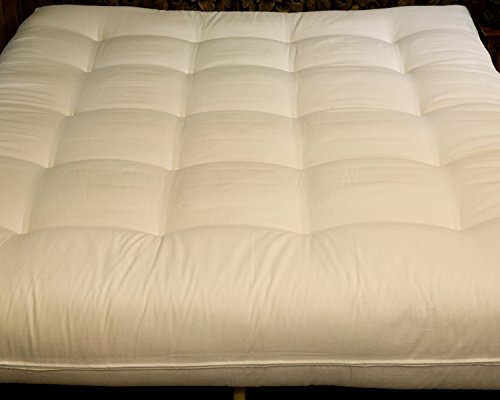 Cotton Cloud Natural Beds and Furniture Hawthorne Full Size Bed Mattress