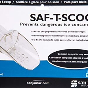 Carlisle FoodService Products SI4550 Banquet Saf-T-Scoop Ice Scoop, 4-6 oz (118-177 ml)