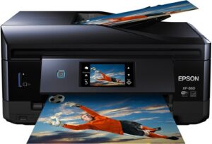 epson expression photo xp-860 wireless color photo printer with scanner and copier, amazon dash replenishment ready