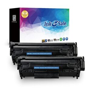 ink e-sale compatible toner cartridge for canon 104 crg 104 fx-10 fx-9 (black, 2 pack), for use with canon imageclass d420 d480 d450 mf4150 mf4350d mf4370dn mf4270 mf4380dn mf4100 printer