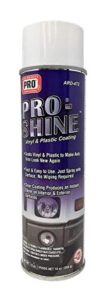 pro-shine aerosol vinyl & plastic coating