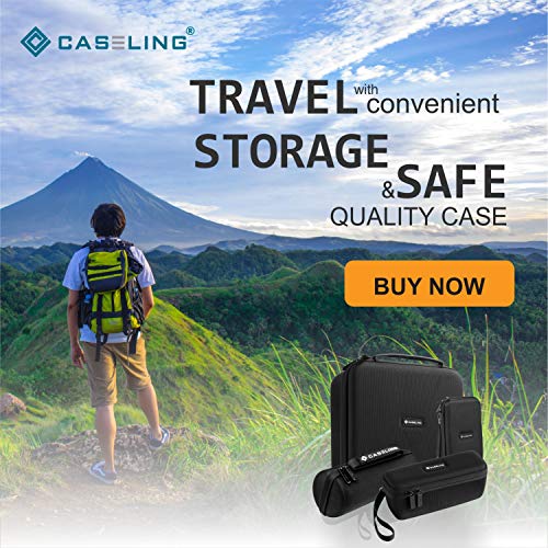 Caseling Headphone Travel Case. Fits Most Headphones. Case only