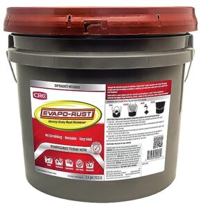 evapo-rust the original heavy duty pail rust remover, water-based, 3.5 gallons