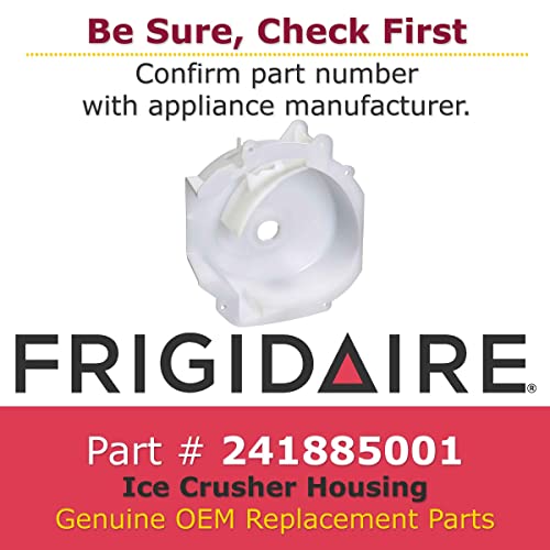 Frigidaire 241885001 Ice Crusher Housing Refrigerator