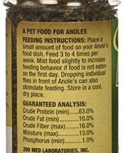 Zoo Med Anole Food For Small Lizards, 0.4 Ounce Bottle