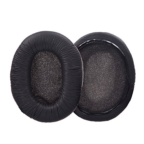 Cosmos ® 1 Pair Black Color Replacement Earpad Ear Pad Cushion for Sony MDR-7506 and MDR-V6 Headphones